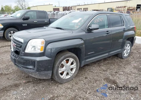 2017 GMC Terrain Sle-1 z USA, uszkodzony, nr VIN 2GKALMEK7H6115666